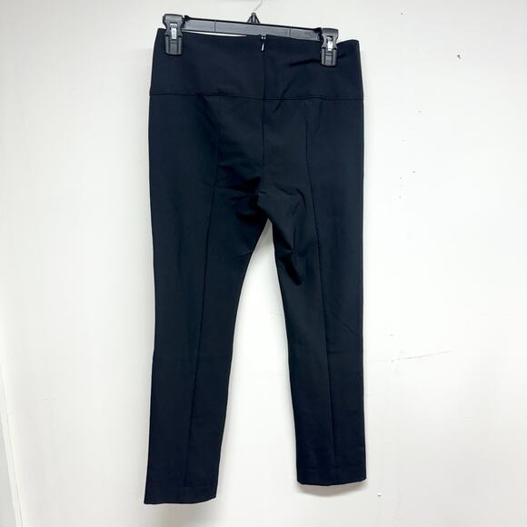 VERONICA BEARD Women Black Zip-back Scuba Pant Ankle Pant Size 4 - Picture 4 of 4